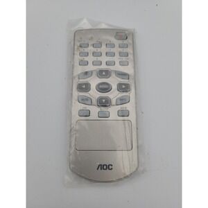 AOC Remote Control 098GR7GW3CCACT Silver TV PC OEM Genuine